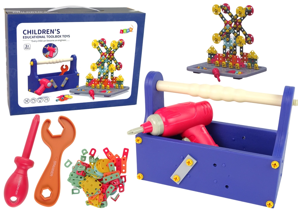 E-shop Lean Toys Sada stavebných blokov - náradie