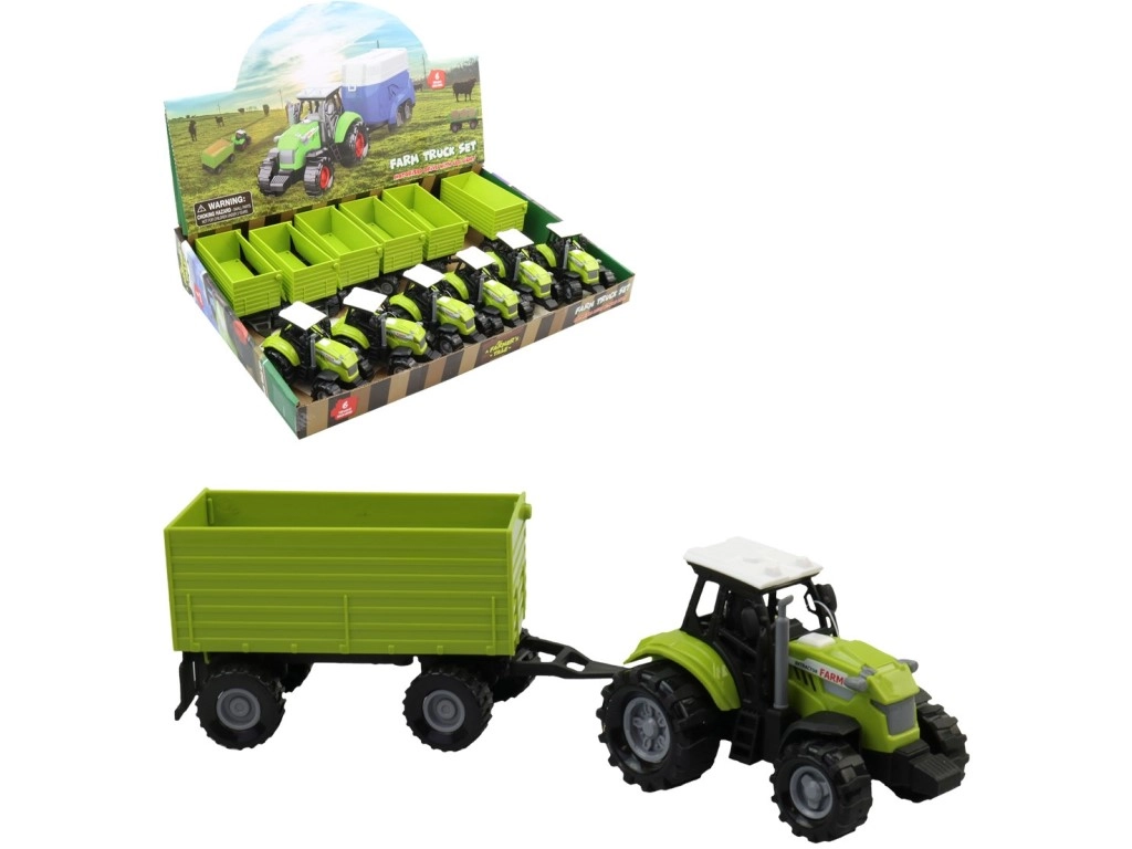 Traktor s Vozíkom so Svetlom a Zvukom