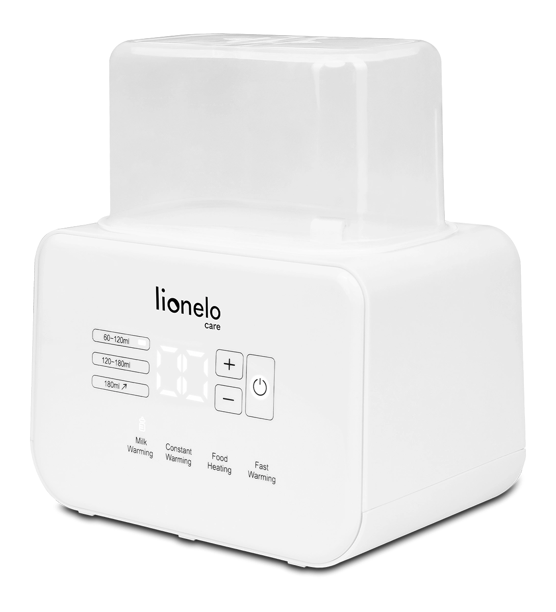 Lionelo Dvojitý ohrievač fliaš 6v1 Thermup Double White