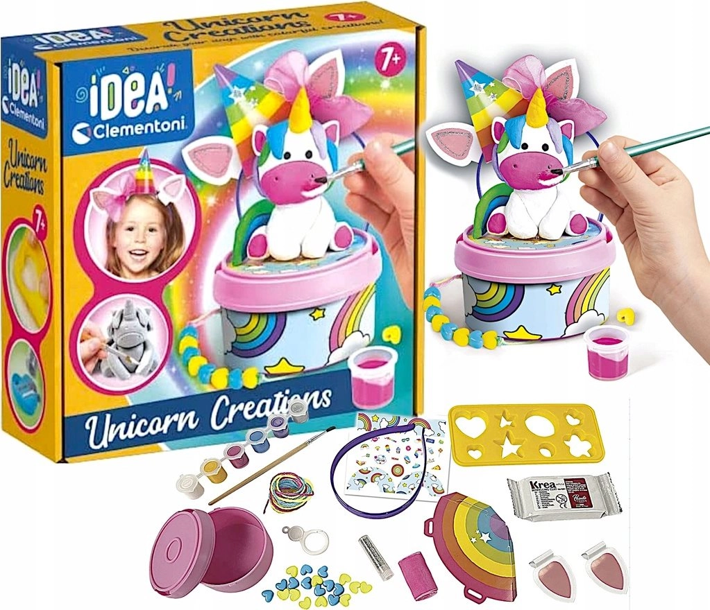 E-shop CLEMENTONI IDEA Kreatívna sada s jednorožcom