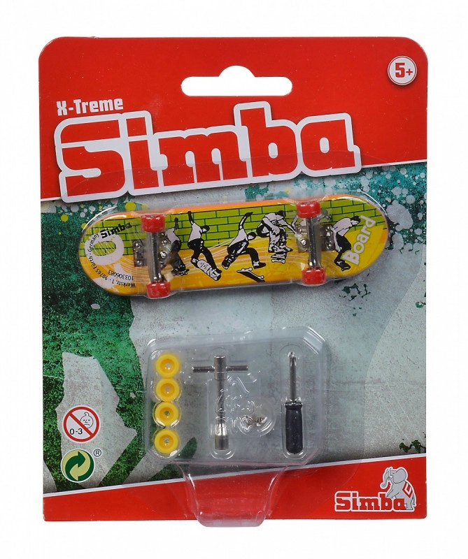 E-shop Simba Prstový skateboard 6 druhů