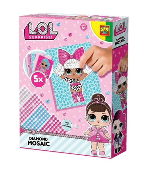 Ses L.O.L. mozaika s kamienkami