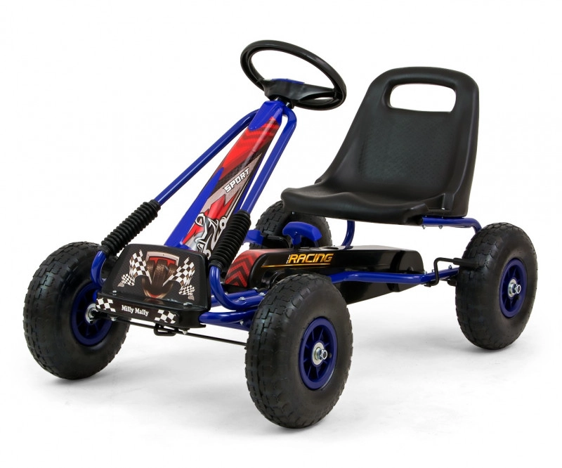 E-shop Detská šliapacia motokára Milly Mally Thor modrá