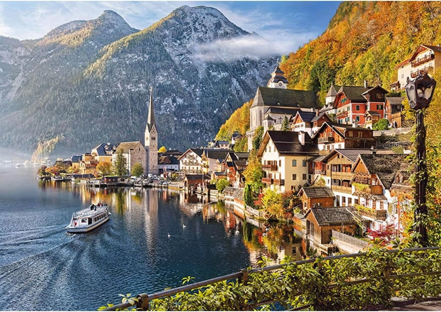 E-shop Cherry Pazzi Hallstatt v rannom svetle Rakúsko 2000 dielov
