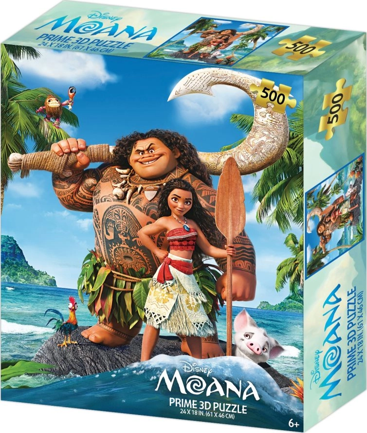 E-shop PRIME 3D puzzle Moana 500 ks