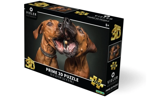 3D puzzle psi 100 dielikov
