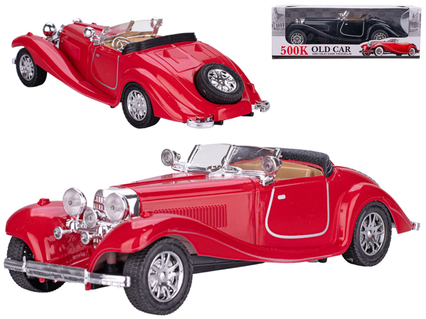 E-shop Mikro trading Auto old timer 25 cm na setrvačník