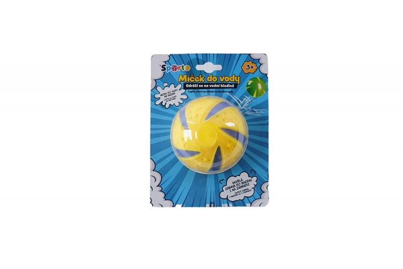 E-shop SPORTO Loptička do vody 8cm žltá
