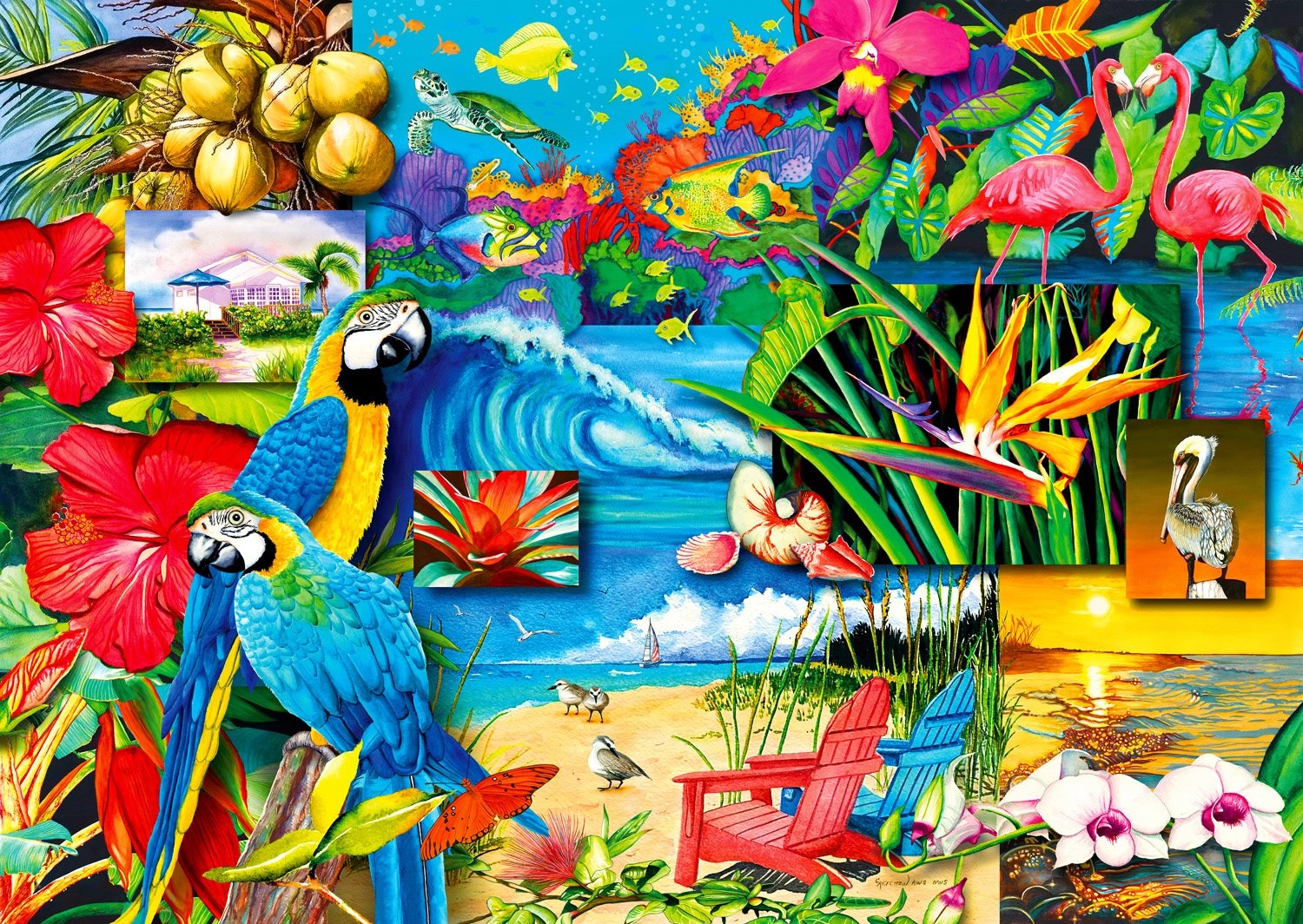 E-shop Enjoy Tropické poklady 1000 dielov