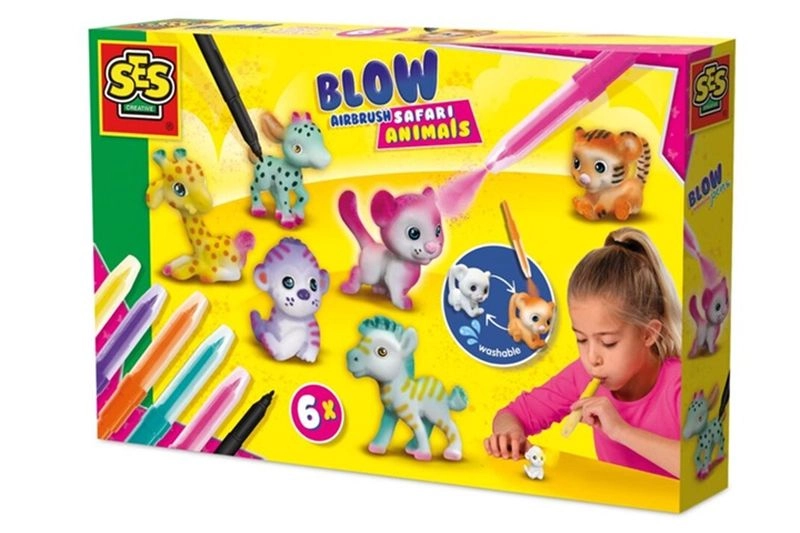 Fixky Ses airbrush – zvieratká safari