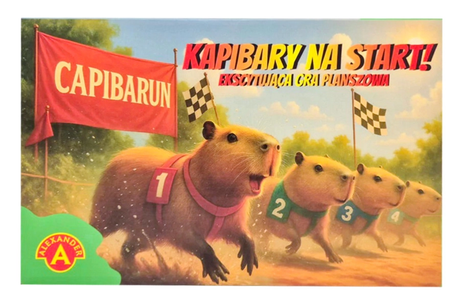 E-shop Rodinná stolová hra Kapybary na štart