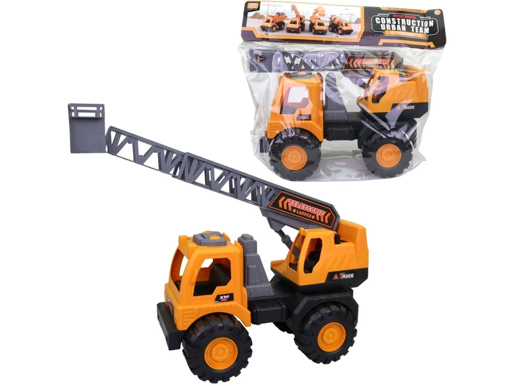 Auto stavebný rebrík s plošinou 30 cm