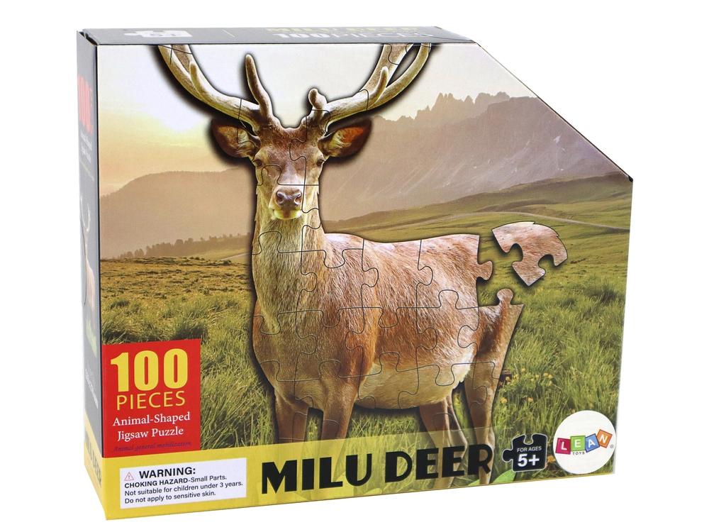 E-shop Lean Toys Jeleň 100 dielov