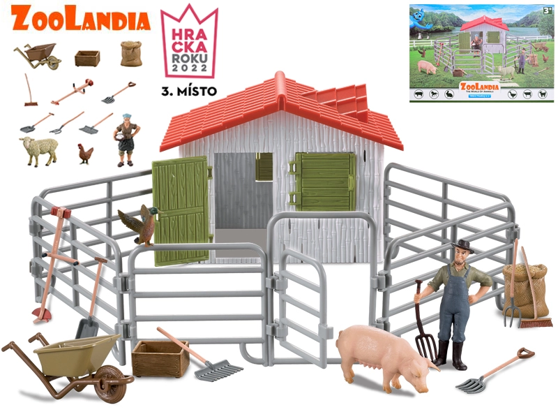 E-shop Zoolandia zvieratká z farmy s doplnkami