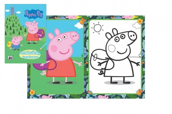 E-shop Omaľovánka Prasiatko Peppa na Výlete