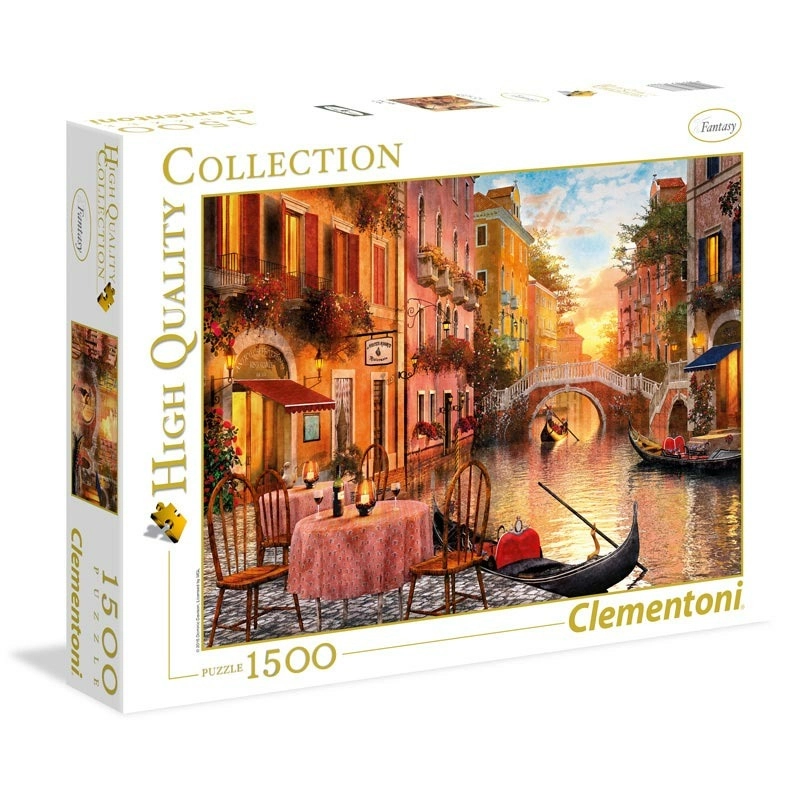 E-shop Clementoni puzzle Benátky 1500 dielikov