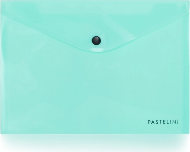E-shop Listová kabelka s cvokom A5 PASTELINI zelená
