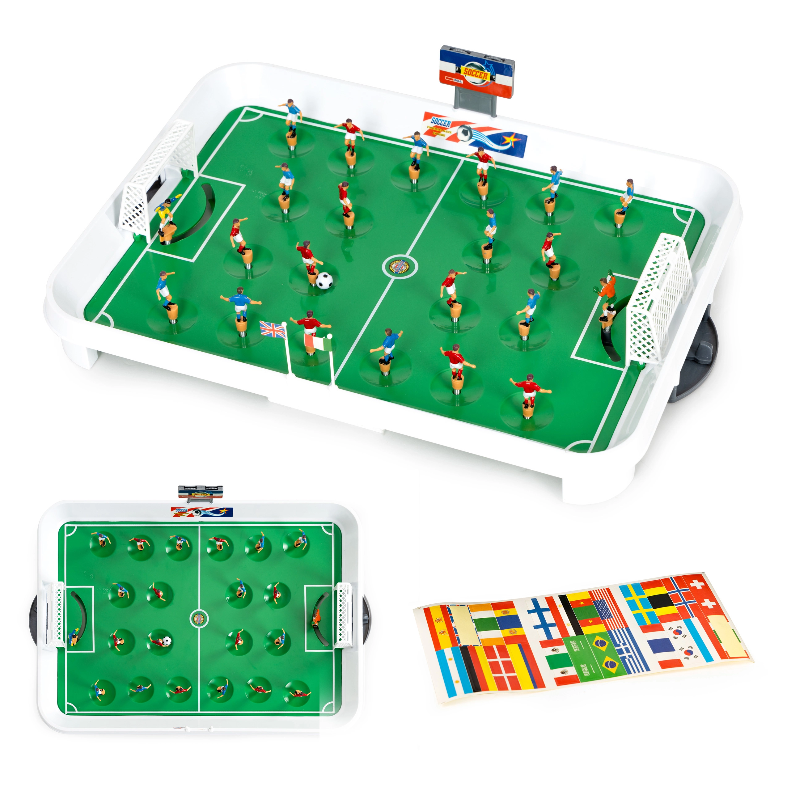E-shop MULTISTORE Mini stolný futbal hraný na pružinách pre 22 hráčov