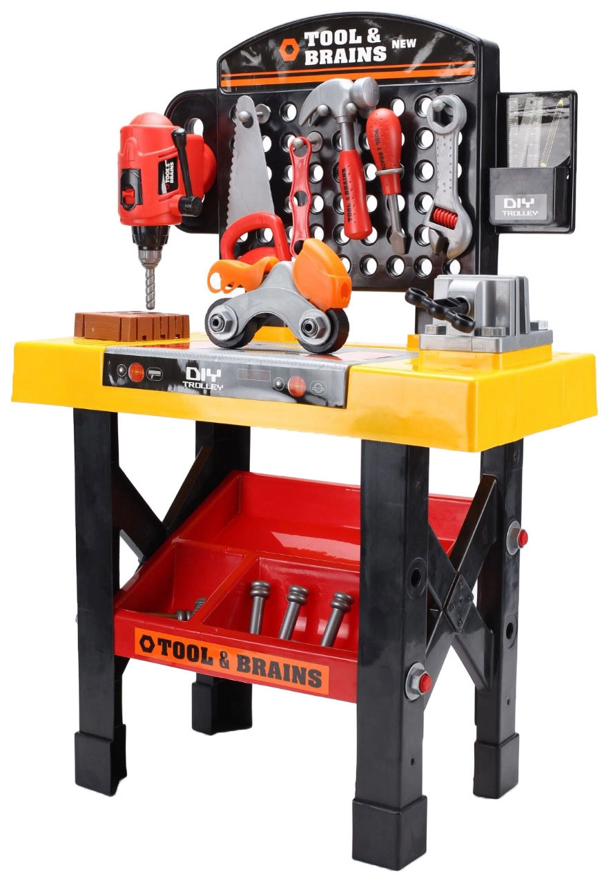 E-shop Multistore Kinderplay detská dielňa s náradím Tools & Brains HC121811 WS 5606