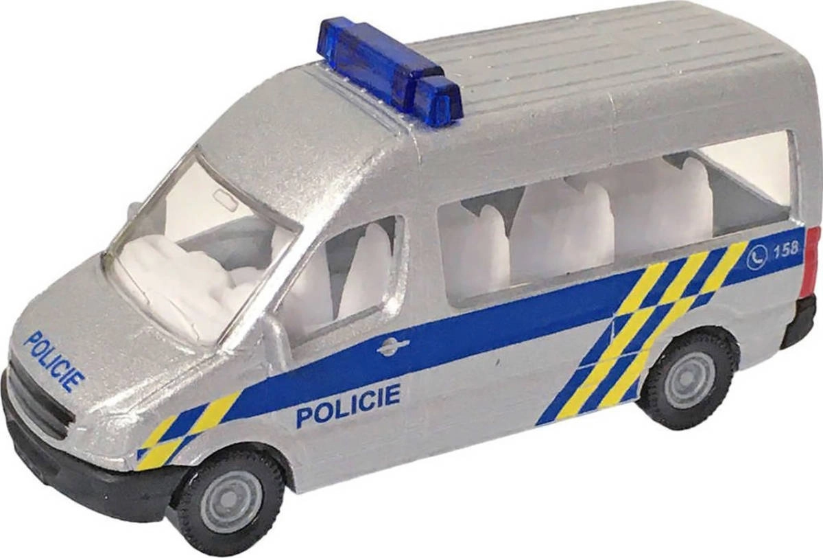 SIKU policajná dodávka (česká verzia) - 1 kus