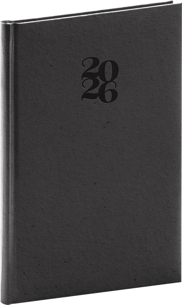 Týždenný diár Essenza 2026 v farbe kávy 15 x 21 cm