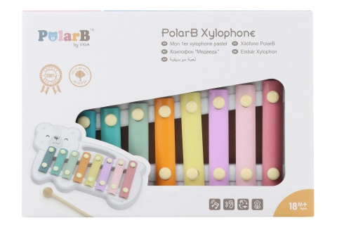 E-shop Viga dřevěný xylofon polární medvěd