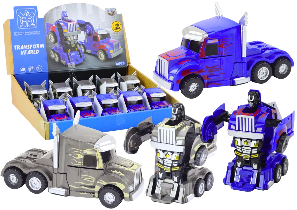 E-shop LEAN TOYS Auto-Robot 2v1 - 2 farby