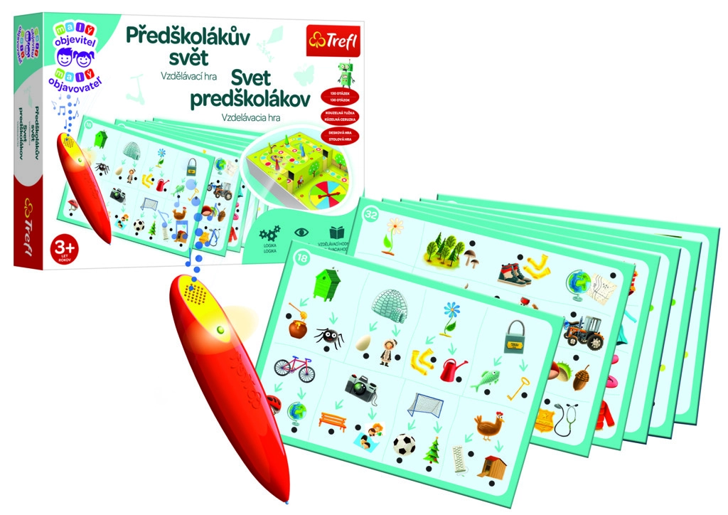 E-shop Trefl vzdelávacia hra Malý objaviteľ Magické pero Svet predškolákov