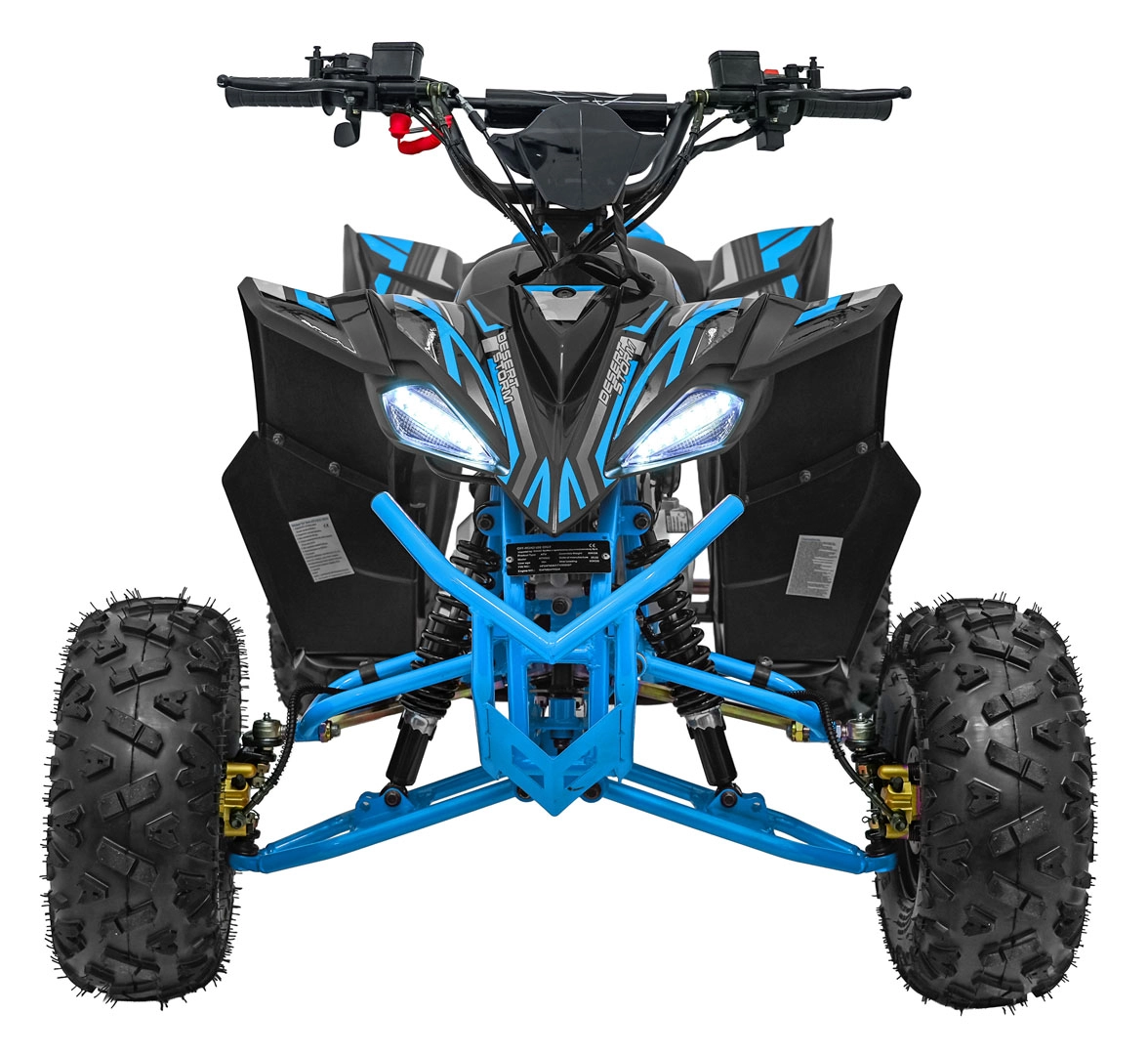 elektrická štvorkolka desert storm lift modrá 800 w 48 v