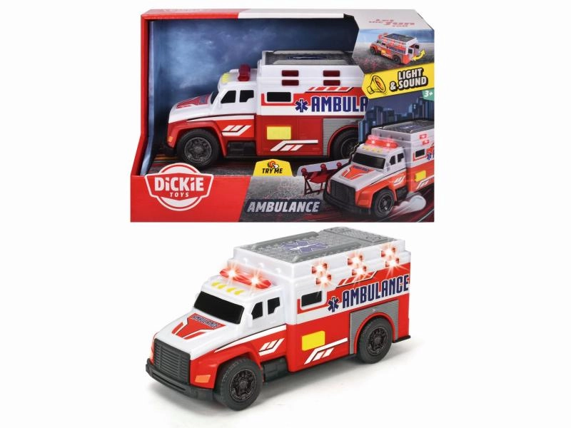 E-shop Dickie AS Ambulance 15 cm světlo zvuk