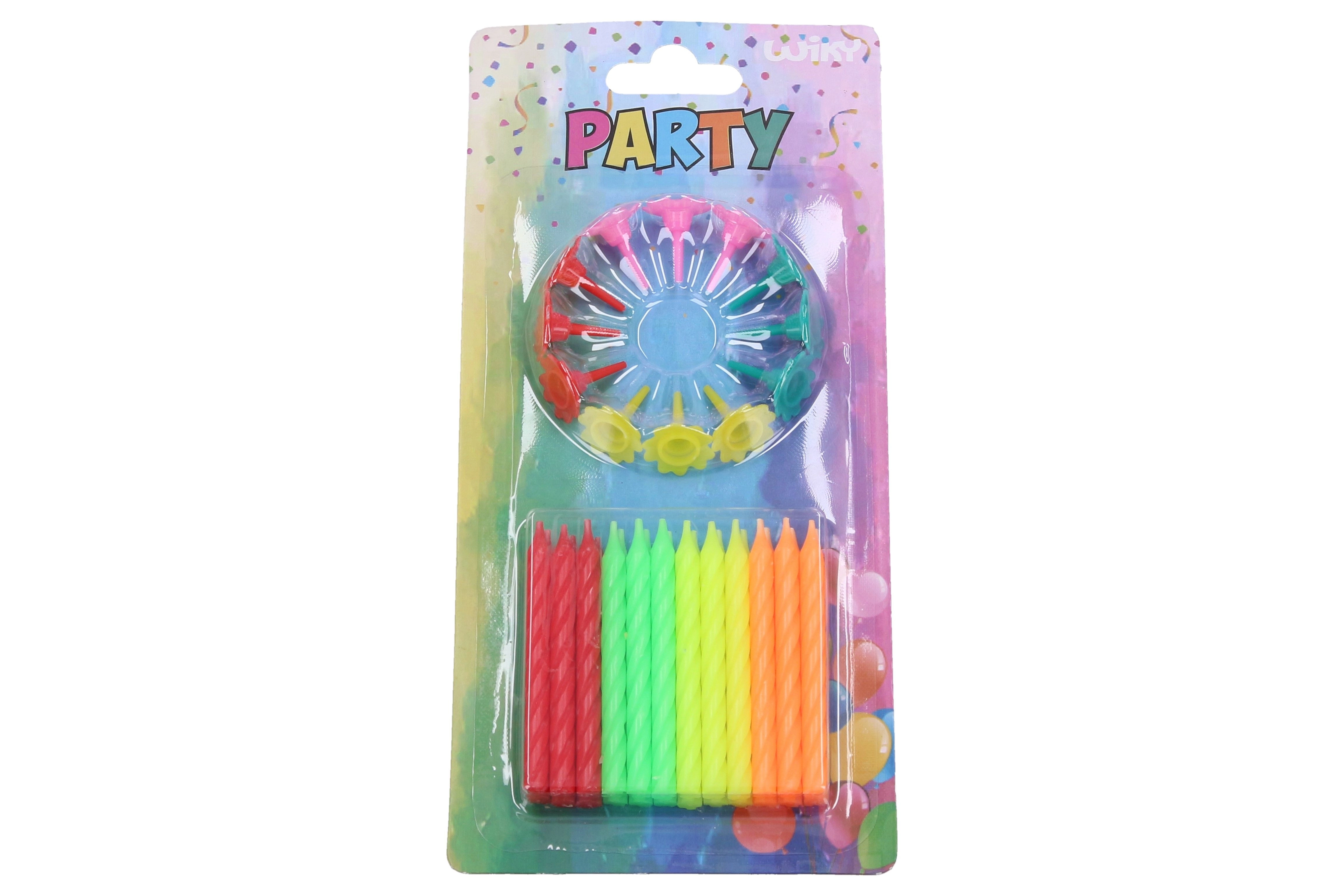E-shop Wiky Párty sviečky so stojančekmi