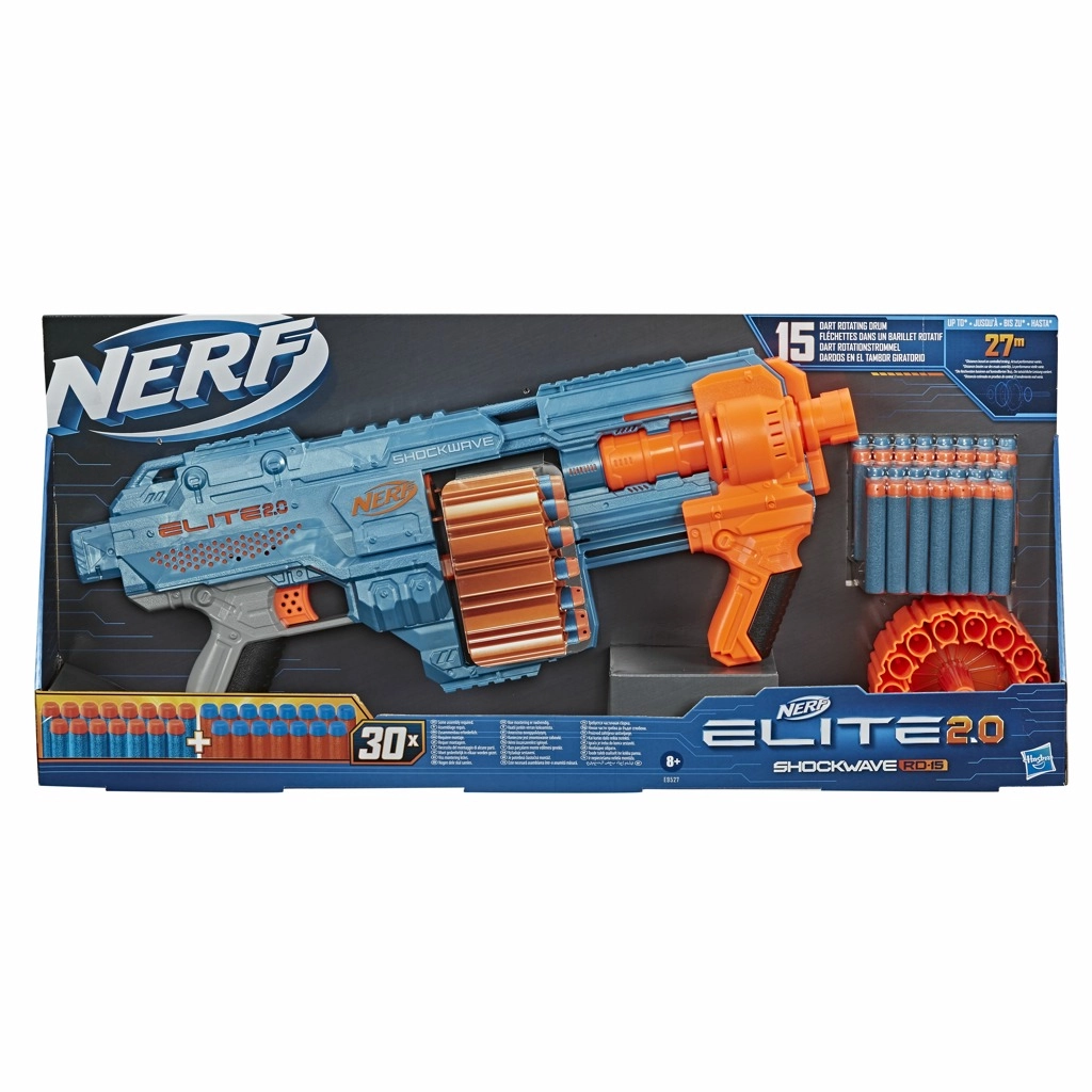 E-shop Hasbro Nerf Elite 2.0 Shockware RD 15