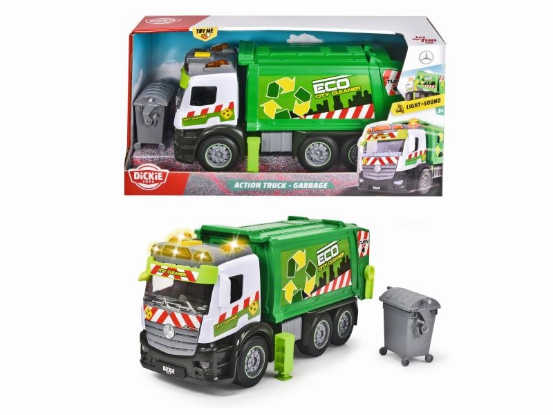 E-shop Dickie Popelářské auto Mercedes 26 cm