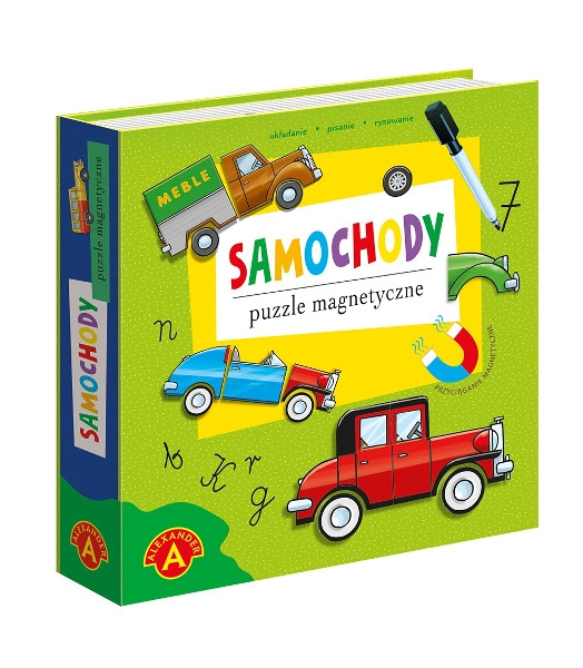E-shop Magnetické puzzle – autá