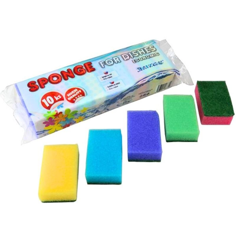 Kuchynské hubky na riad, 10 ks