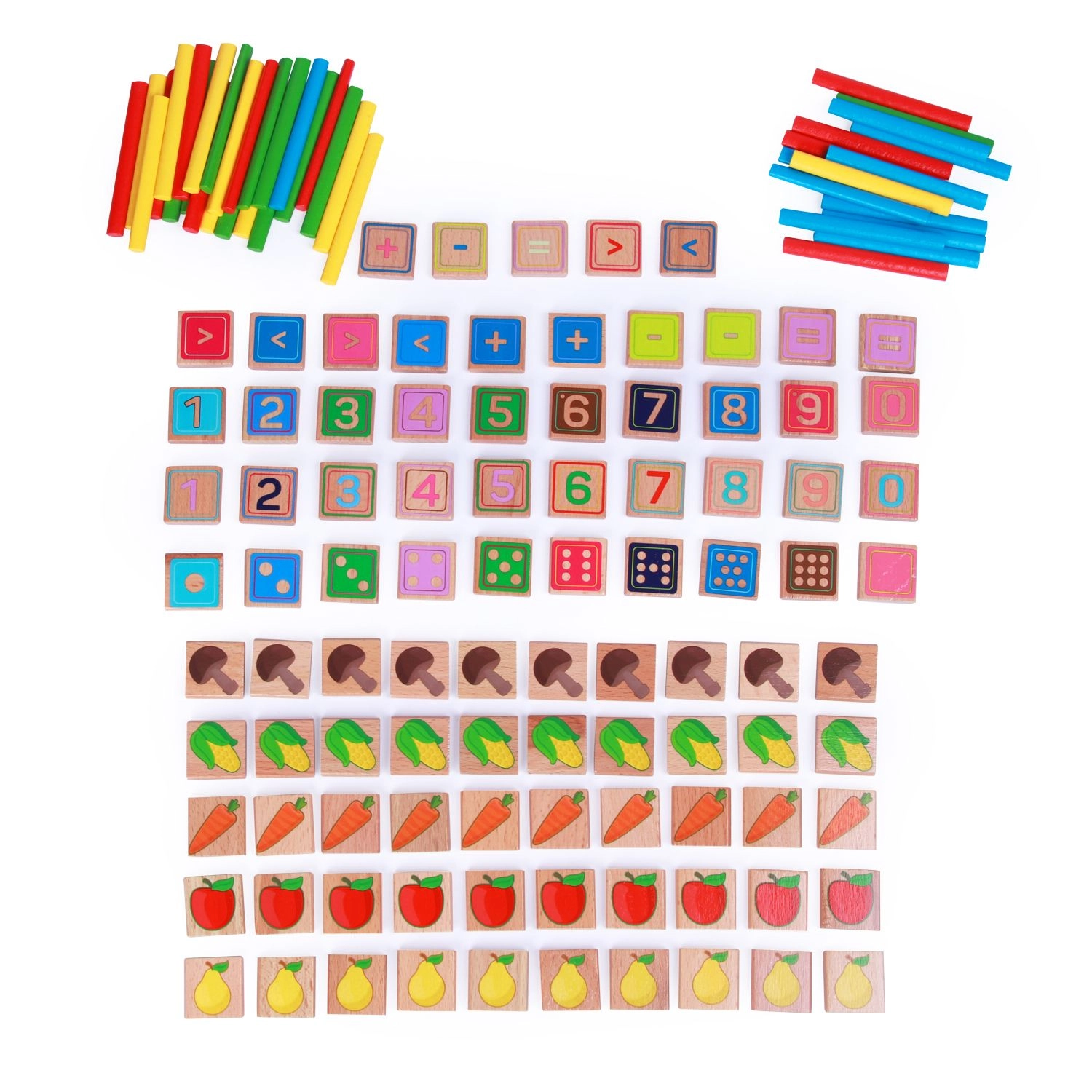 E-shop Lucy & Leo matematika v kocke sada 135 ks