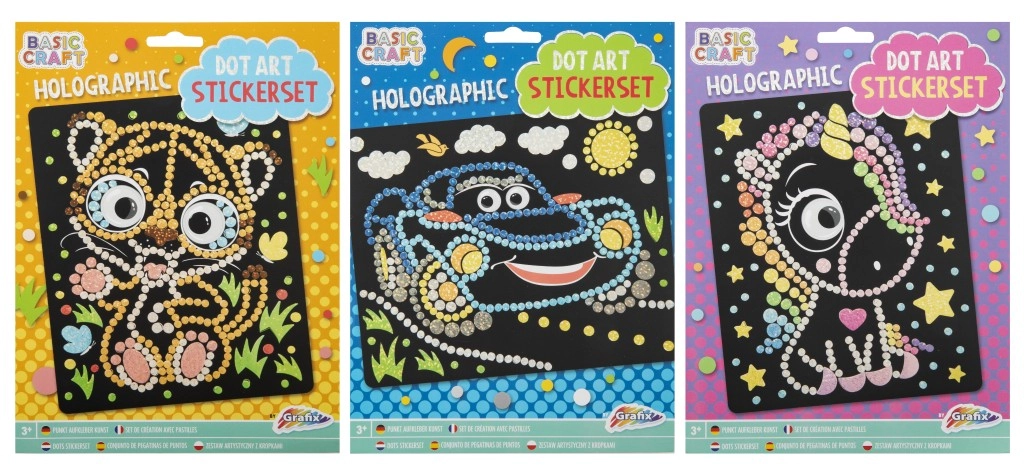 E-shop GRAFIX Mozaikový obrázok holografický Jednorožec 22x18cm