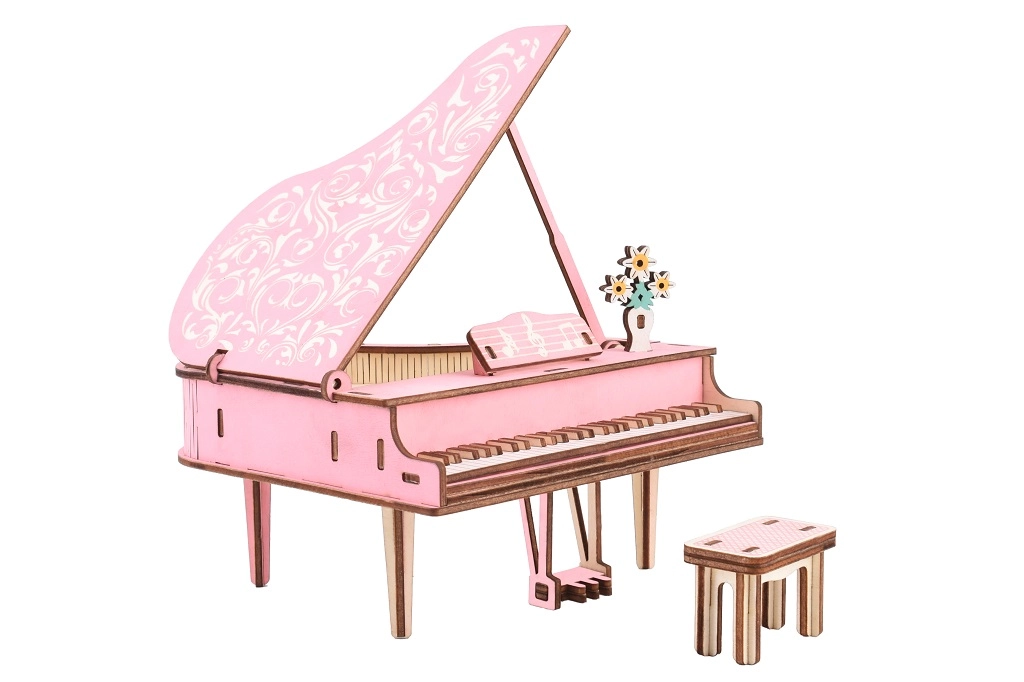 E-shop Drevené 3D puzzle piano WOODCRAFT