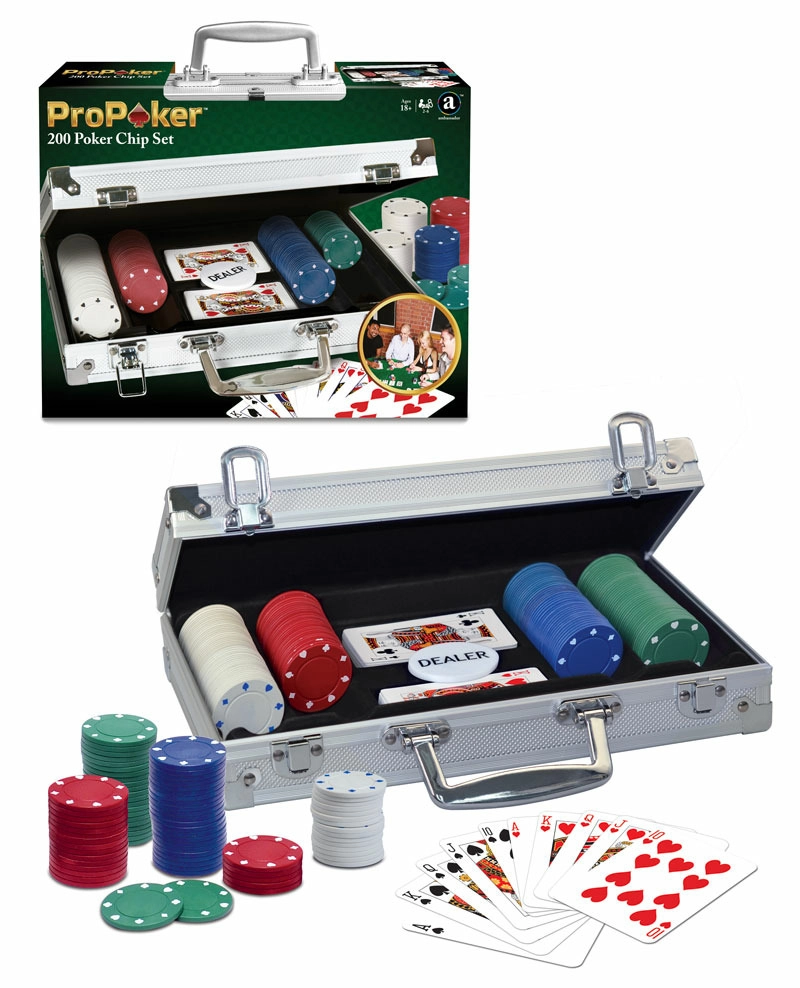 E-shop Pokerová sada ProPoker 200 v hliníkovom kufríku
