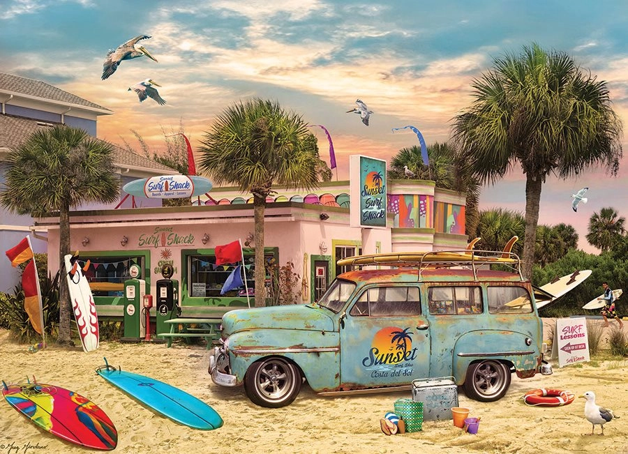 E-shop Puzzle Surfárska búda 1000 dielikov od Cobble Hill