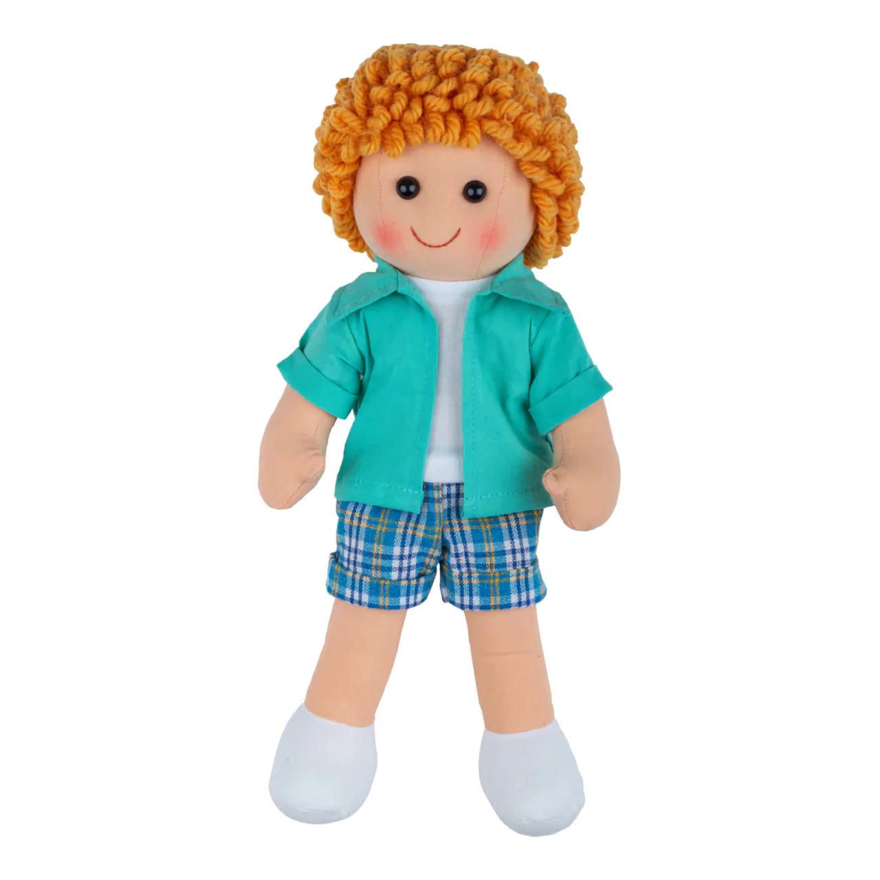 E-shop Bigjigs Toys Látková Jacob 28 cm