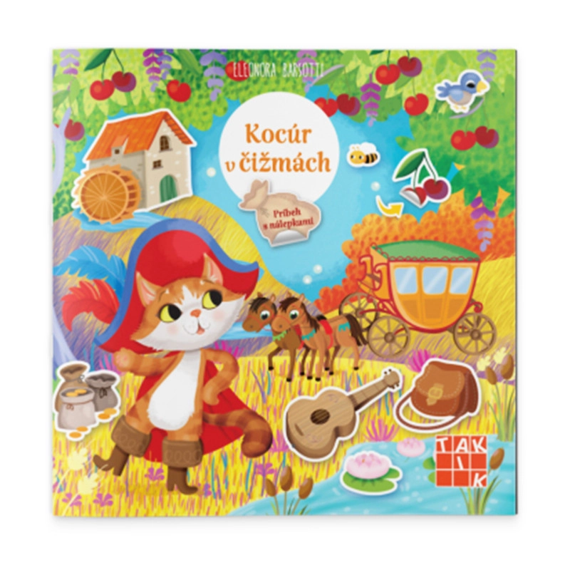 Kocúr v čižmách – príbeh s nálepkami