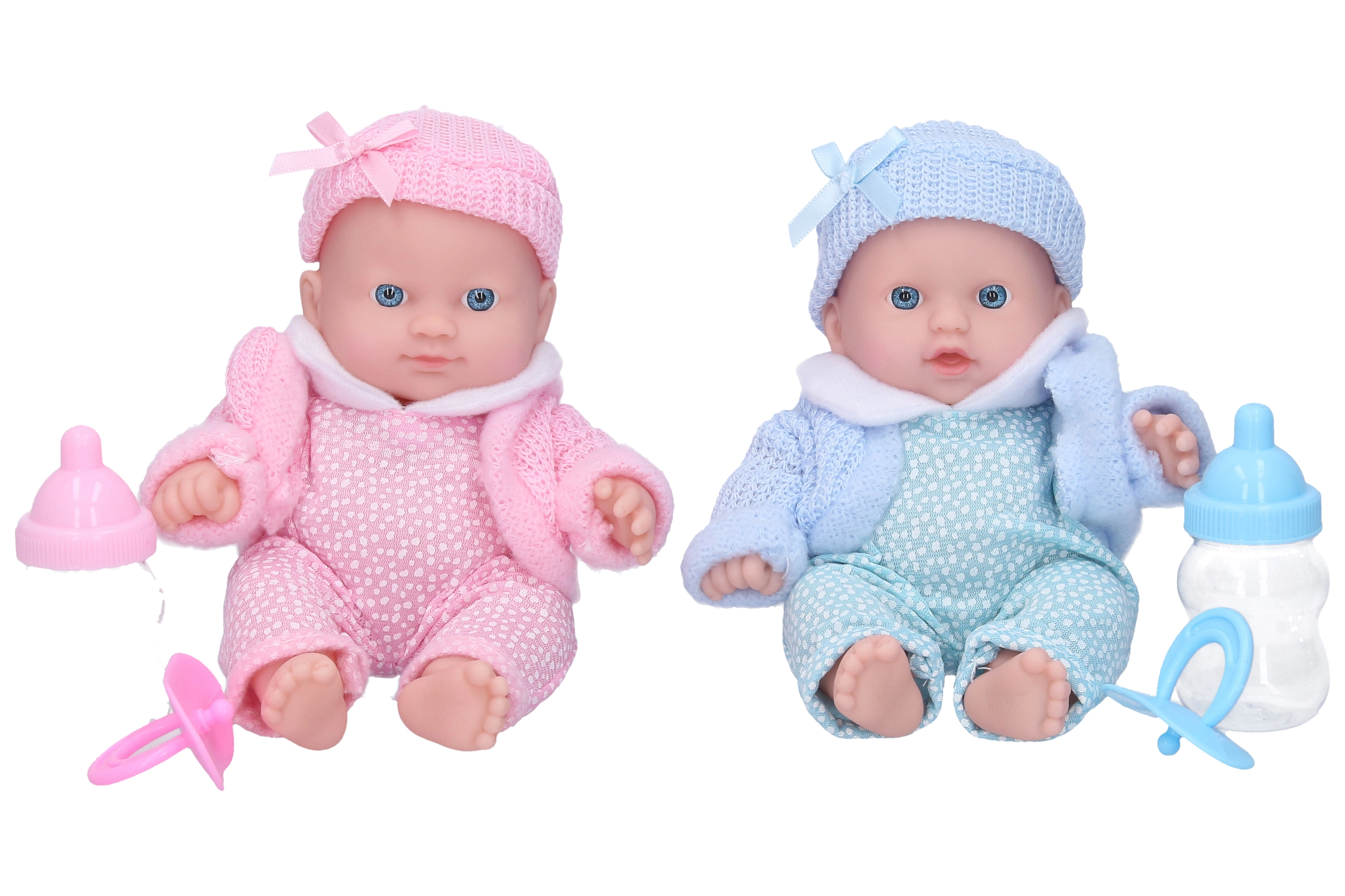 Wiky Bábätko s príslušenstvom 20 cm modrá