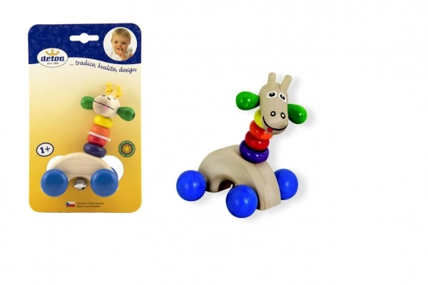 E-shop Detoa žirafa na kolečkách