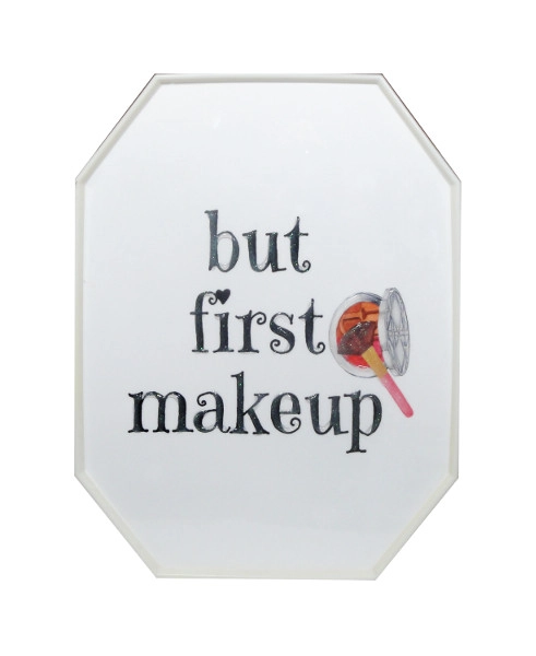 Obraz v rámiku But First Makeup 28 × 38 cm