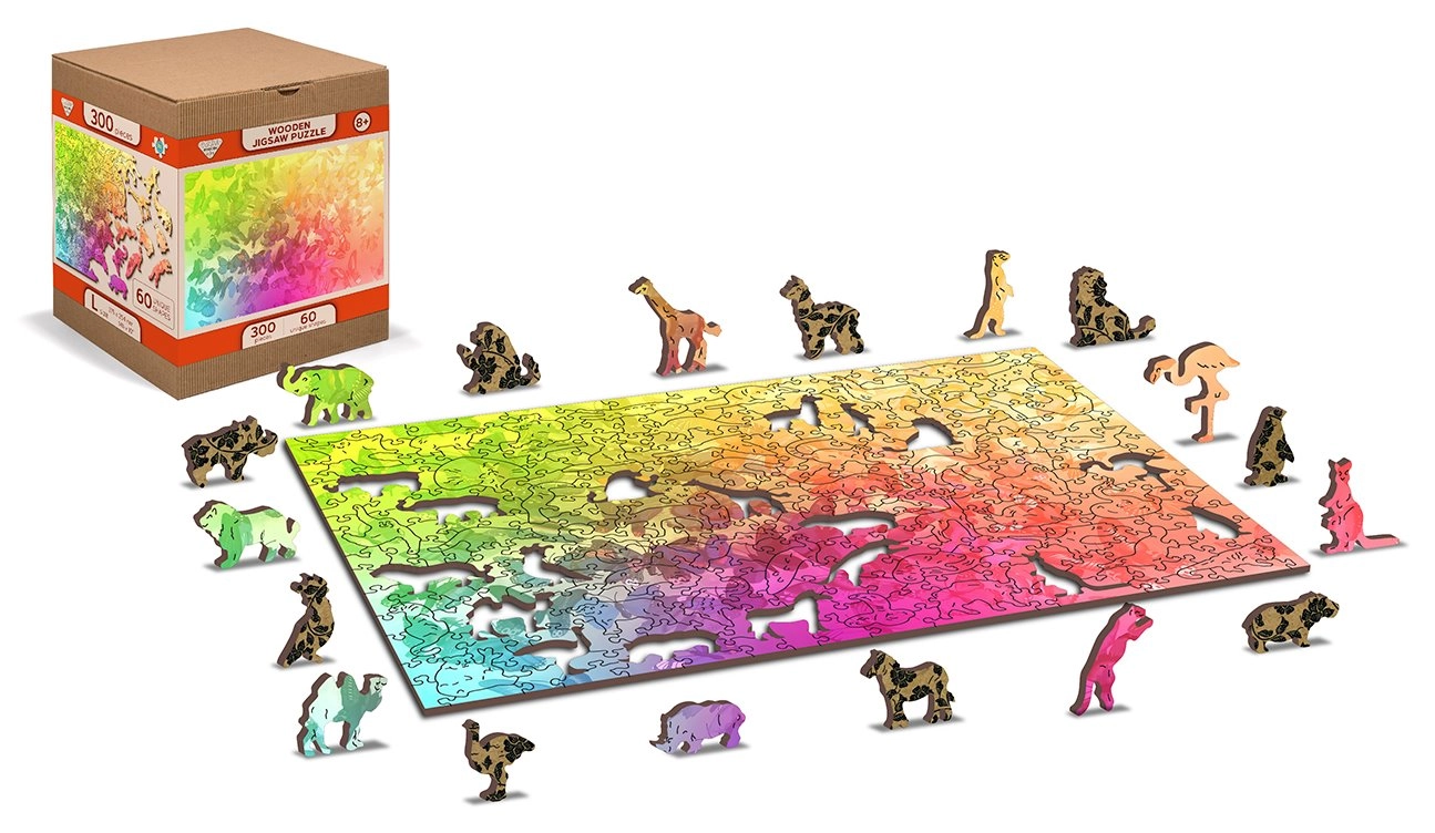 E-shop WOODEN CITY Dřevěné Motýlí sen 2v1 EKO 75 dílků