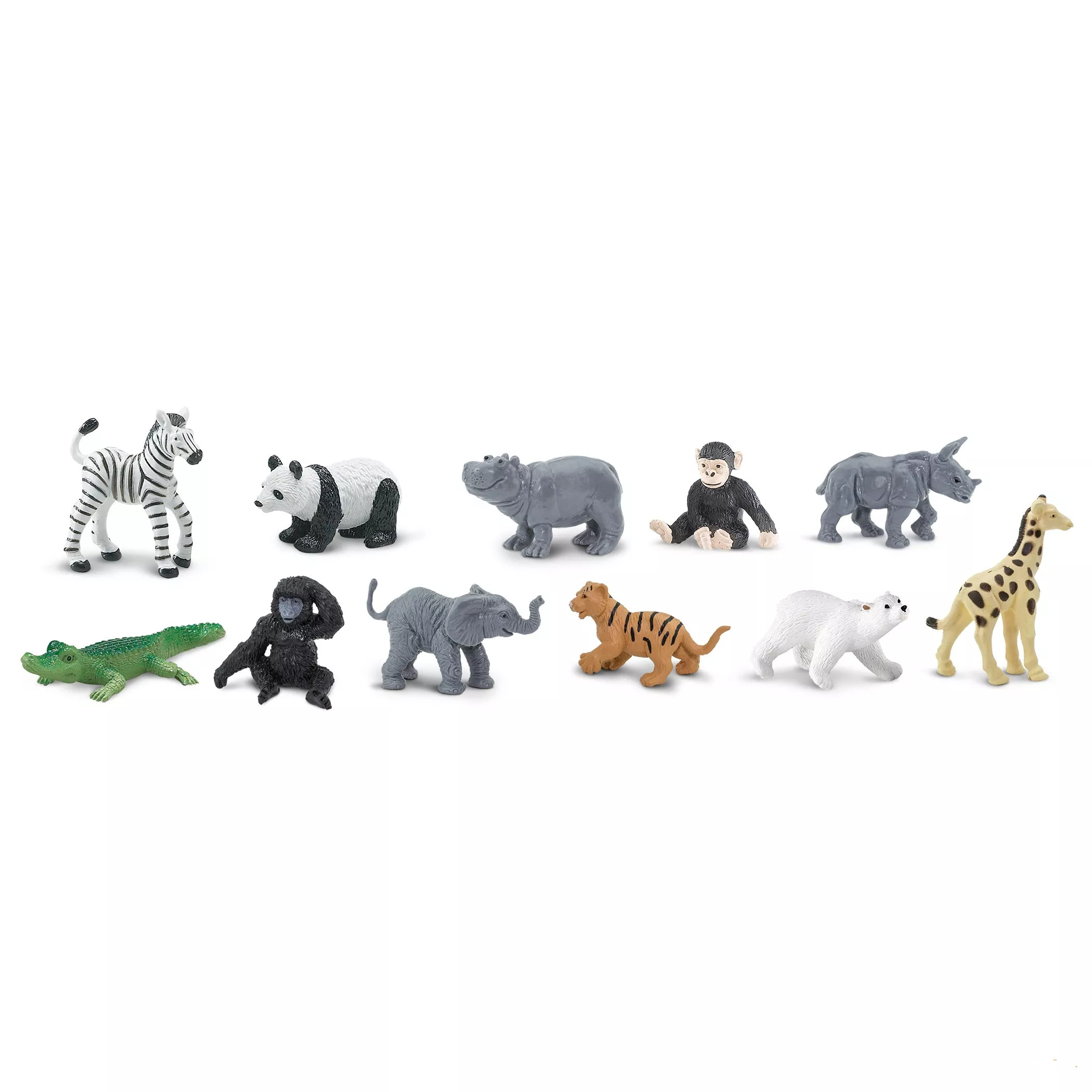 Safari Ltd. mláďatá zo ZOO – sada figúrok