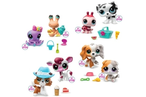 Littlest Pet Shop figúrky 2ks - séria 3