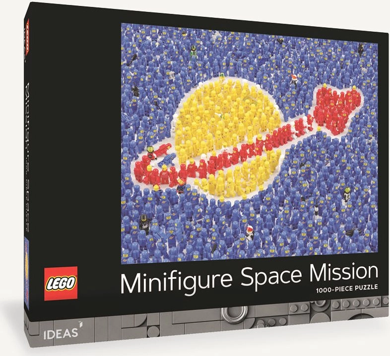 E-shop Puzzle LEGO minifigúrka – vesmírna misia, 1000 dielikov od Chronicle Books