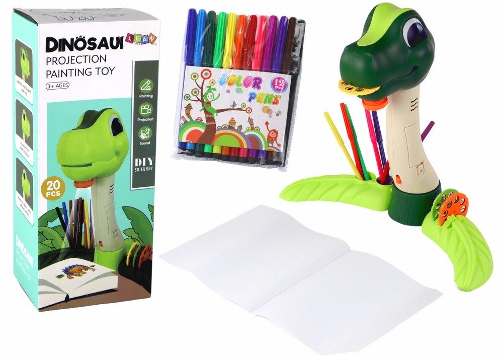 E-shop shumee Dinosaur Kreslenie Projektor Zvuky Príslušenstvo